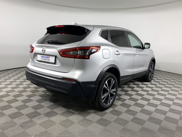 NISSAN Qashqai 2, 2019 года, Вариатор, Серебристый