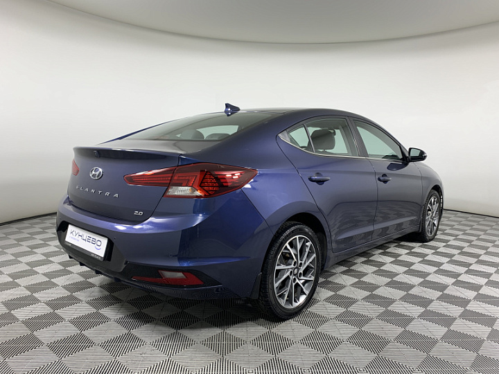 HYUNDAI Elantra 2, 2019 года, Автоматическая, СИНИЙ
