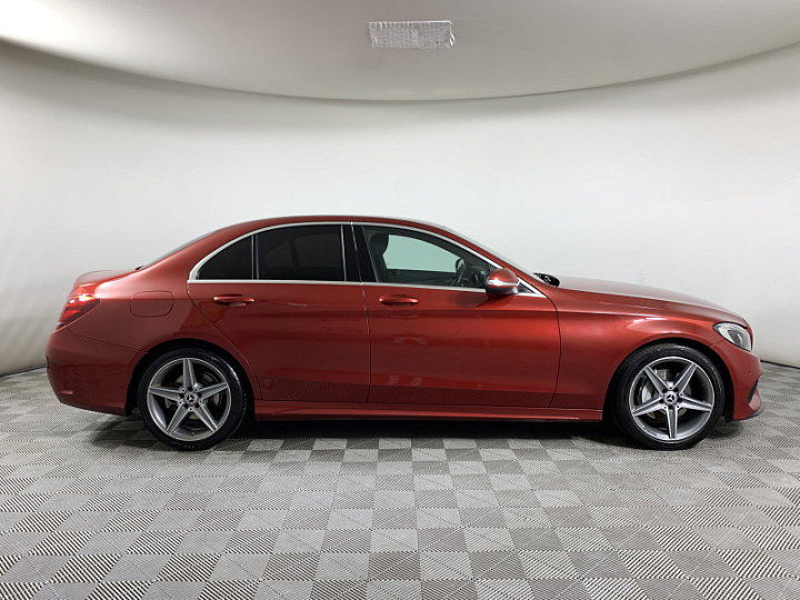 MERCEDES-BENZ C-Класс 180 1.6, 2015 года, Автоматическая, КРАСНЫЙ