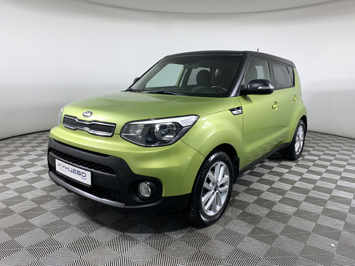 KIA Soul 1.6, 2017 года, Автоматическая, ЗЕЛЕНЫЙ