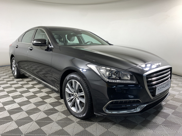 Genesis G80 2, 2018 года, Автоматическая, ЧЕРНЫЙ