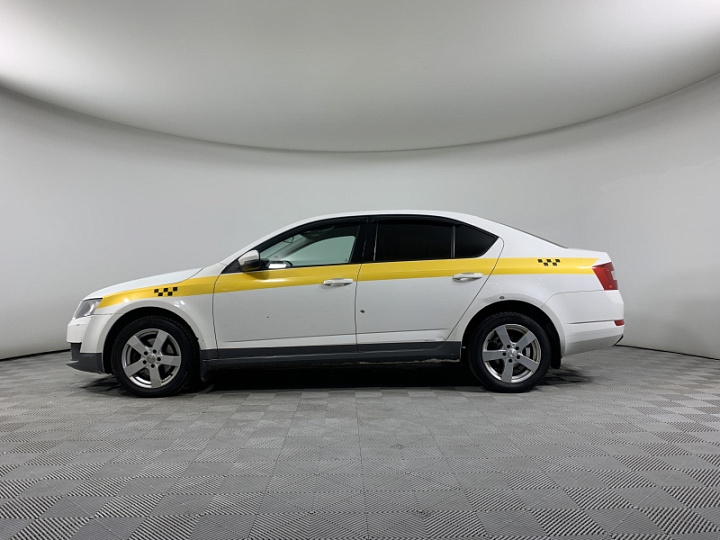 SKODA Octavia 1.2, 2013 года, Робот, БЕЛЫЙ ЖЕЛТЫЙ СЕРЫЙ