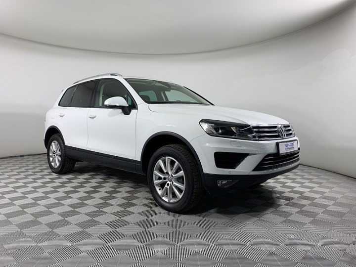 VOLKSWAGEN Touareg 3, 2018 года, Автоматическая, БЕЛЫЙ