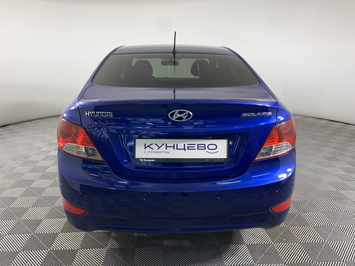HYUNDAI Solaris 1.4, 2012 года, Автоматическая, ТЕМНО-СИНИЙ