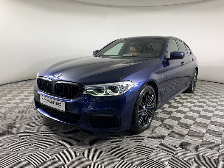 BMW 5 серии 2, 2019 года, Автоматическая, СИНИЙ