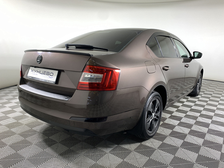 SKODA Octavia 1.4, 2013 года, Робот, КОРИЧНЕВЫЙ