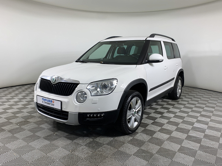 SKODA Yeti 1.8, 2013 года, Робот, БЕЛЫЙ