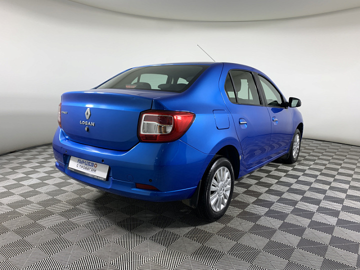 RENAULT Logan 1.6, 2015 года, Робот, Светло-синий