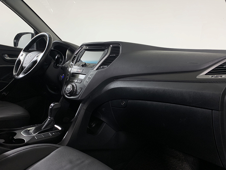 HYUNDAI Santa Fe 2.2, 2017 года, Автоматическая, ЧЕРНЫЙ