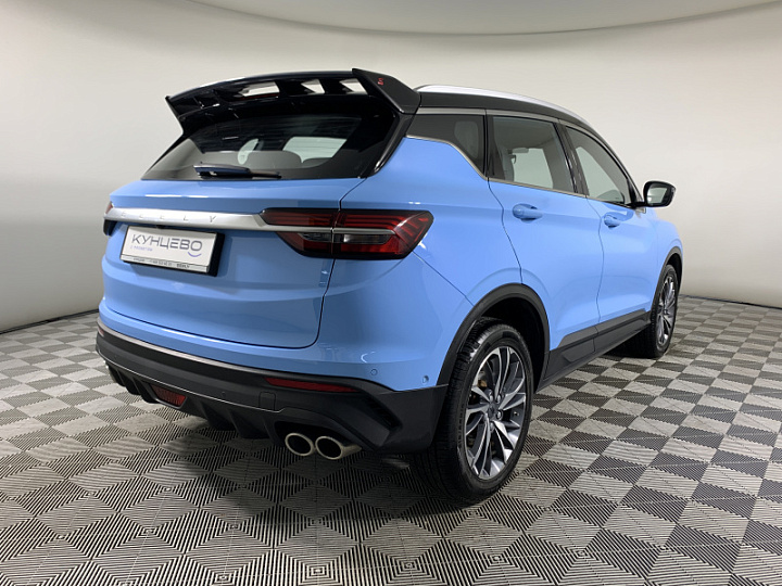 GEELY Coolray 1.5, 2022 года, Робот, СИНИЙ