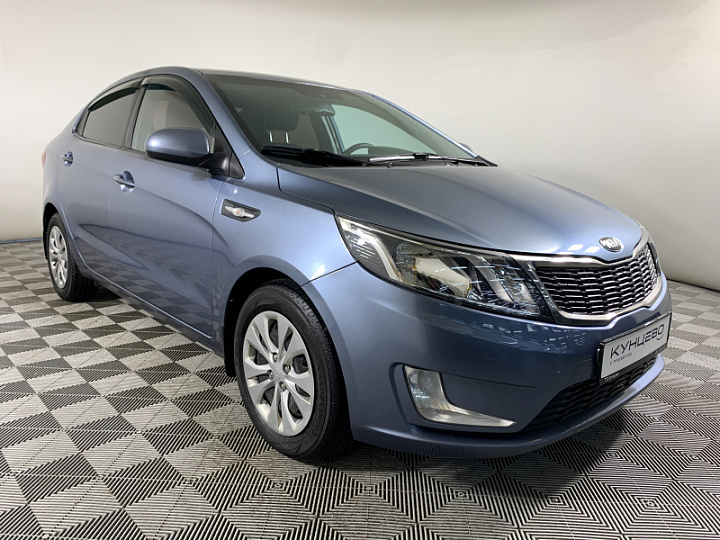 KIA Rio 1.6, 2013 года, Автоматическая, ГОЛУБОЙ