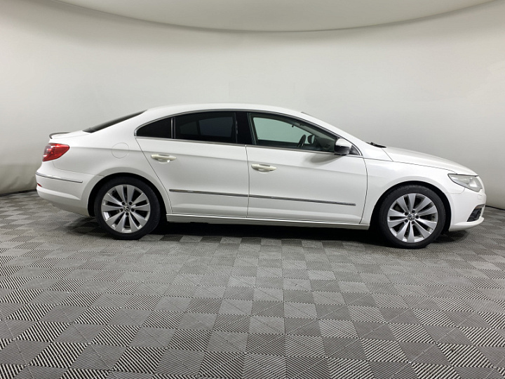 Volkswagen Passat CC 1.8, 2011 года, Робот, Белый
