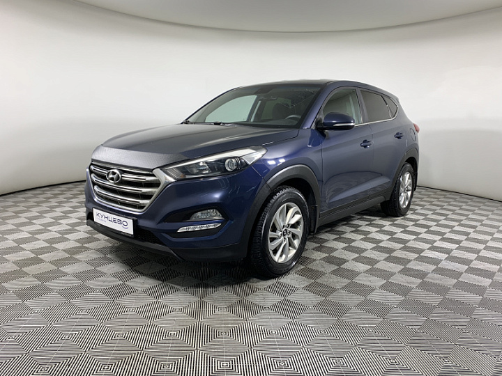 HYUNDAI Tucson 2, 2017 года, Автоматическая, СИНИЙ