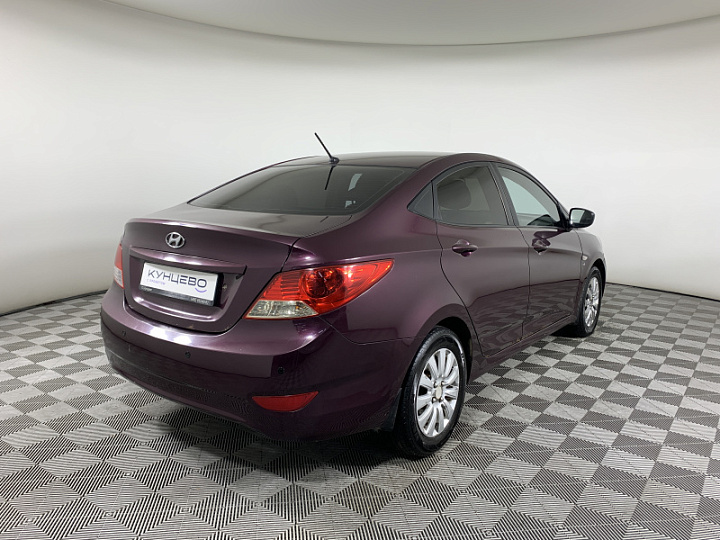 HYUNDAI Solaris 1.6, 2013 года, Автоматическая, ФИОЛЕТОВЫЙ