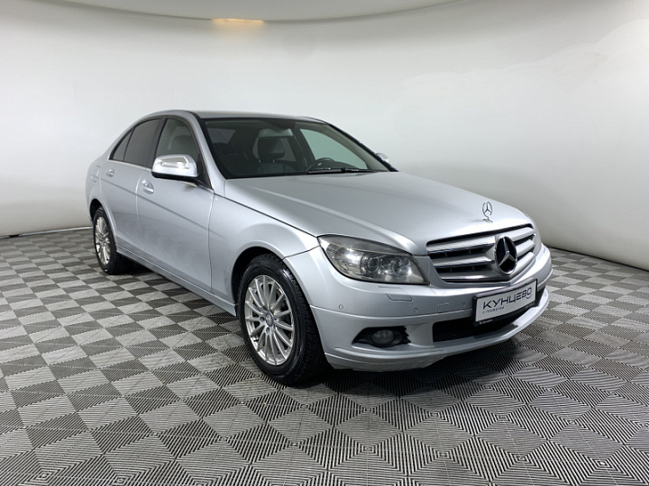 MERCEDES-BENZ C-Класс 200 1.8, 2008 года, Автоматическая, Серебристый