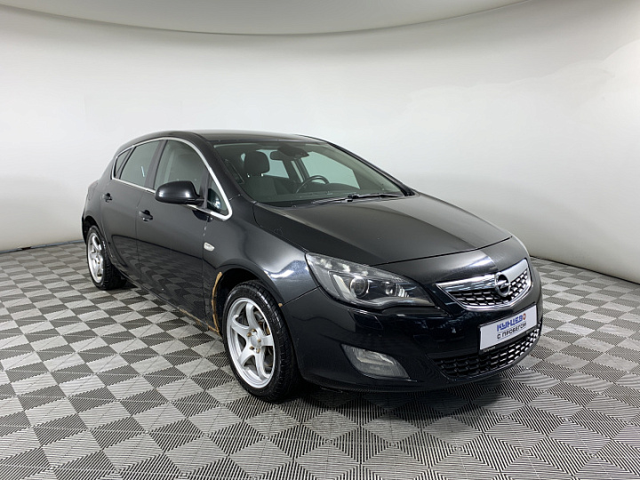 OPEL Astra 1.6, 2012 года, Автоматическая, Черный металлик