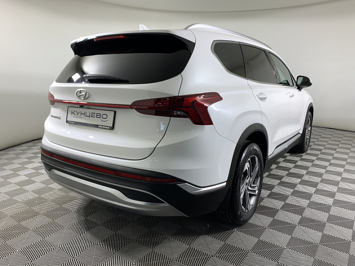 HYUNDAI Santa Fe 2.2, 2021 года, Робот, БЕЛЫЙ