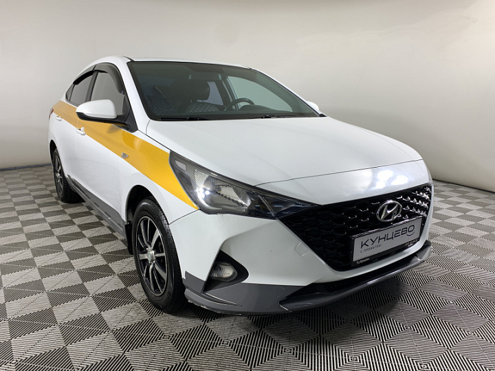 HYUNDAI Solaris 1.6, 2020 года, Автоматическая, БЕЛЫЙ ЖЕЛТЫЙ СЕРЫЙ