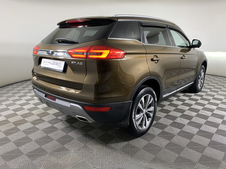 Geely Atlas 1.8, 2020 года, Автоматическая, коричневый