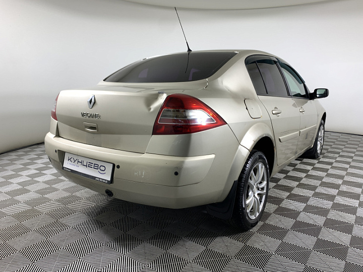 RENAULT Megane 1.6, 2007 года, Автоматическая, БЕЖЕВЫЙ