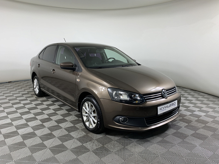 VOLKSWAGEN Polo 1.6, 2015 года, Механика, КОРИЧНЕВЫЙ