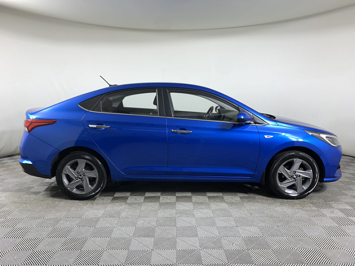 Hyundai Solaris 1.6, 2020 года, Автоматическая, Синий