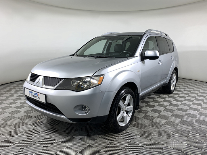 MITSUBISHI Outlander 2.4, 2008 года, Вариатор, СЕРЫЙ