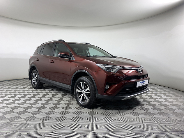 TOYOTA RAV4 2.2, 2019 года, Вариатор, ТЕМНО-БОРДОВЫЙ