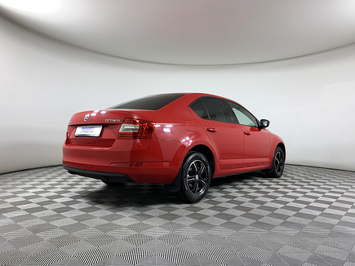 SKODA Octavia 1.2, 2014 года, Механика, КРАСНЫЙ