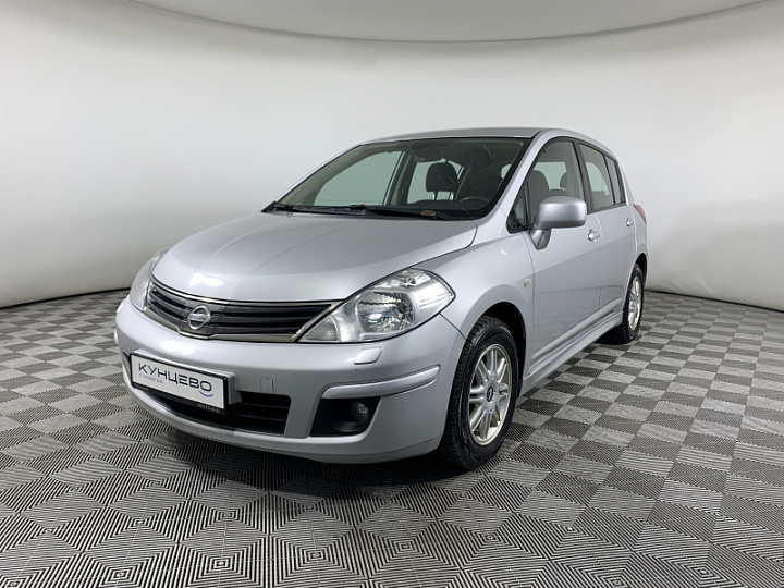 NISSAN Tiida 1.6, 2011 года, Автоматическая, Серебристый