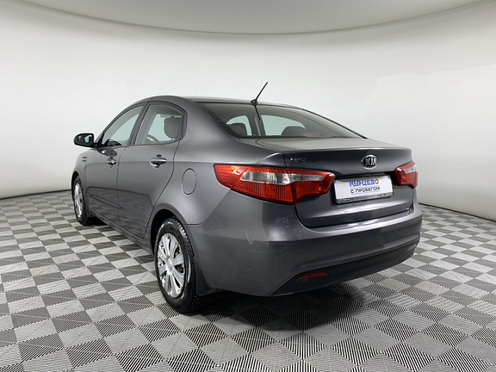 KIA Rio 1.4, 2014 года, Автоматическая, ТЕМНО-СЕРЫЙ