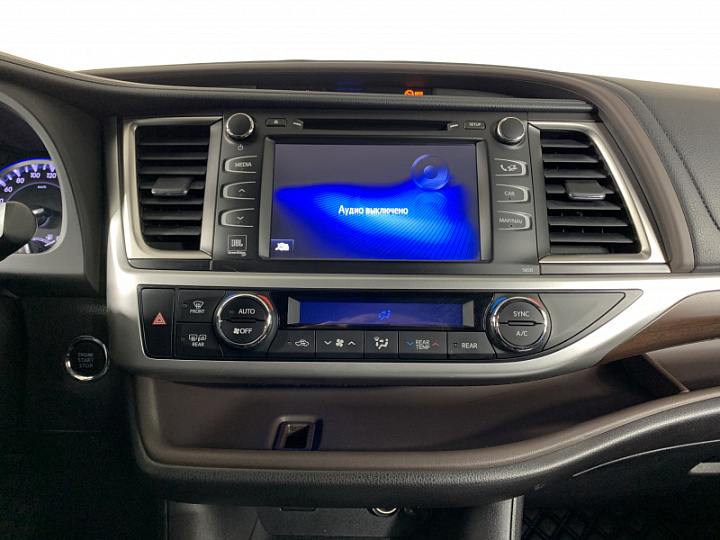 TOYOTA Highlander 3.5, 2014 года, Автоматическая, ТЕМНО-СИНИЙ