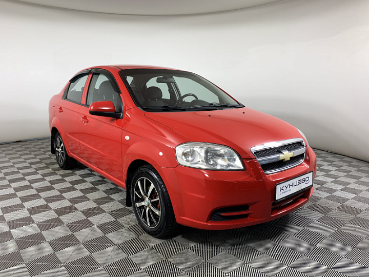 CHEVROLET Aveo 1.4, 2010 года, Автоматическая, КРАСНЫЙ