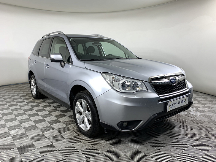 SUBARU Forester 2.5, 2015 года, Вариатор, Серебристый