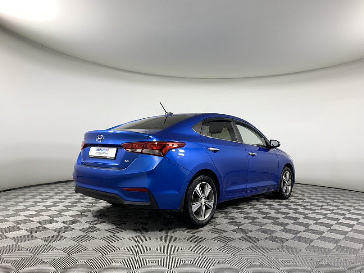 HYUNDAI Solaris 1.6, 2017 года, Автоматическая, СИНИЙ
