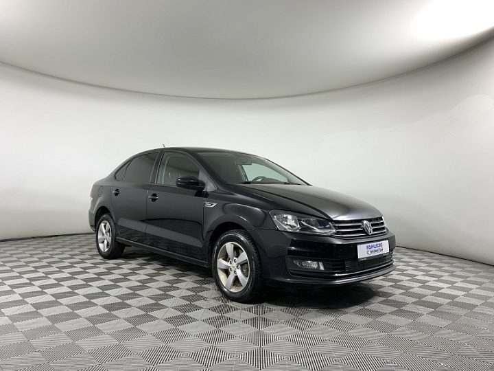 VOLKSWAGEN Polo 1.6, 2019 года, Автоматическая, ЧЕРНЫЙ
