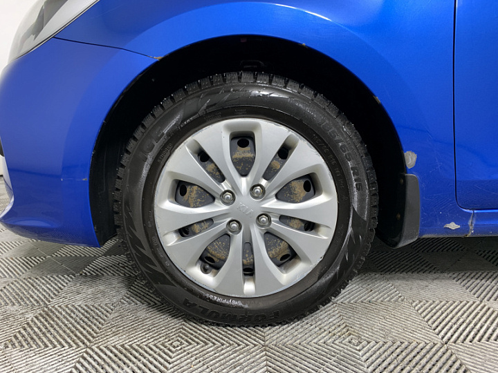 KIA Rio 1.4, 2017 года, Автоматическая, СИНИЙ