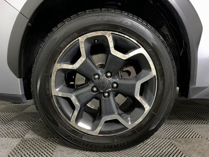 Subaru Impreza 2, 2014 года, Вариатор, Серебристый