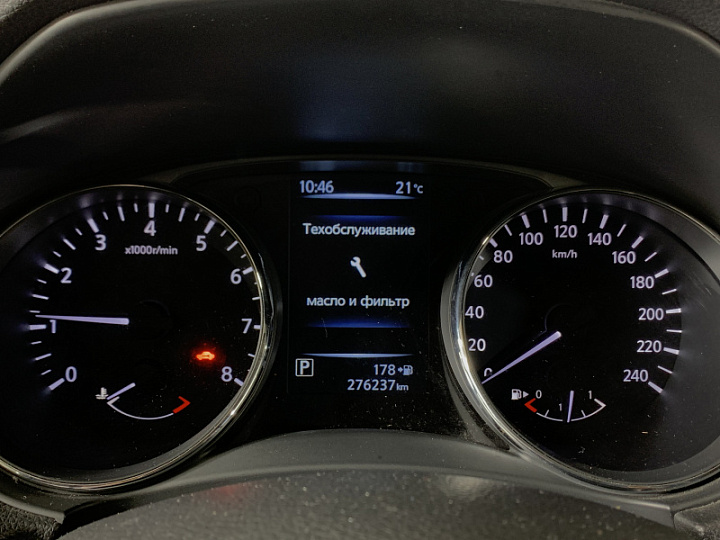 NISSAN X-Trail 2, 2016 года, Вариатор, ТЕМНО-СЕРЫЙ