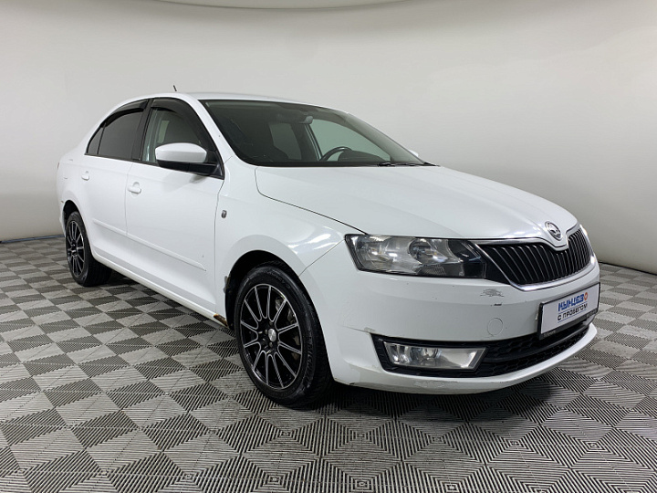 SKODA Rapid 1.4, 2016 года, Робот, БЕЛЫЙ