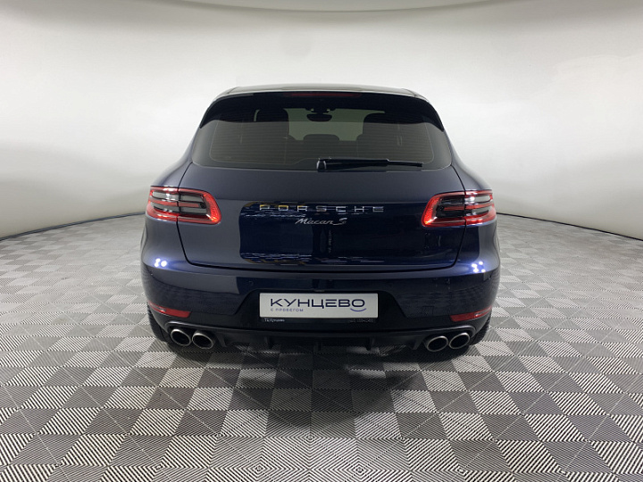 Porsche Macan 3, 2017 года, Робот, Синий