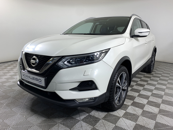 NISSAN Qashqai 2, 2019 года, Вариатор, БЕЛЫЙ