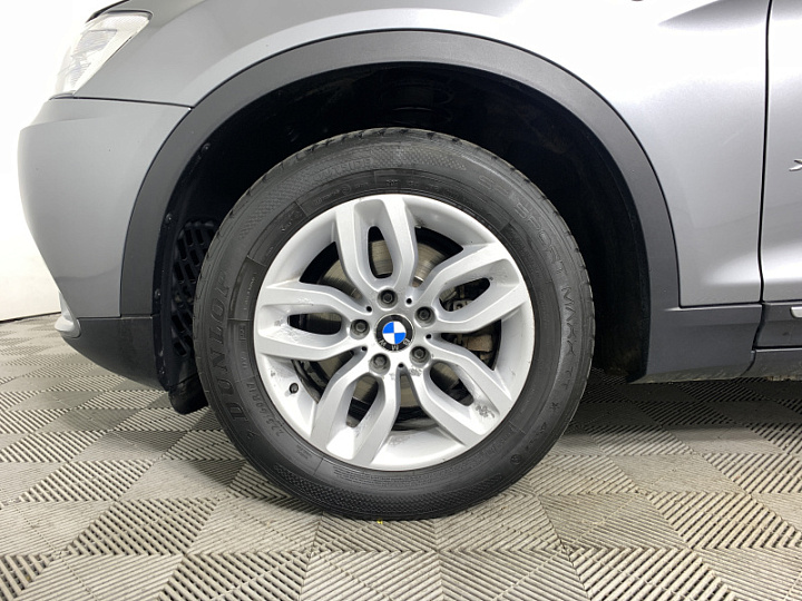 BMW X3 3, 2012 года, Автоматическая, СЕРЫЙ
