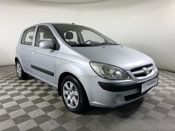 HYUNDAI Getz 1.4, 2007 года, Автоматическая, Серебристый