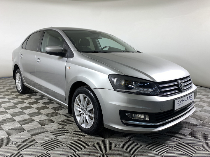 VOLKSWAGEN Polo 1.6, 2017 года, Автоматическая, Серебристый