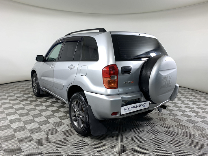 TOYOTA RAV4 2, 2002 года, Автоматическая, Серебристый