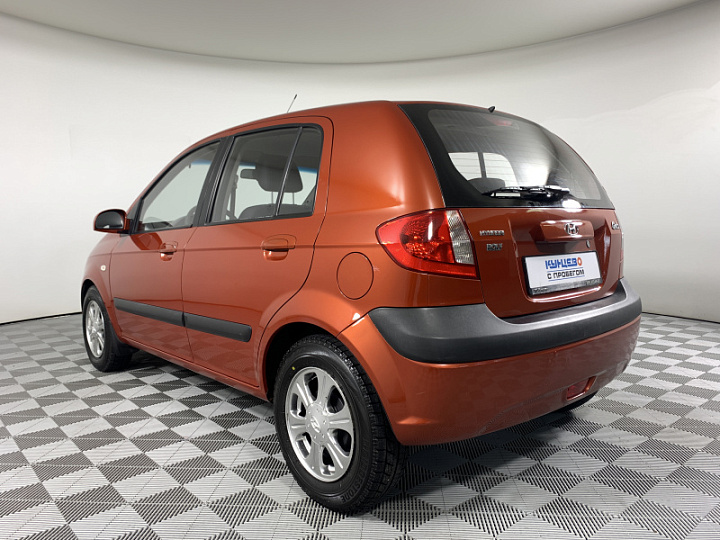 HYUNDAI Getz 1.4, 2007 года, Автоматическая, КРАСНЫЙ