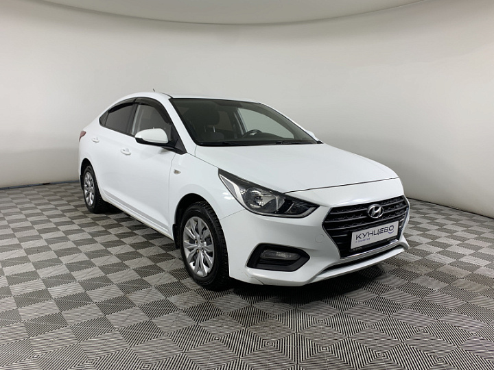 HYUNDAI Solaris 1.6, 2017 года, Автоматическая, БЕЛЫЙ