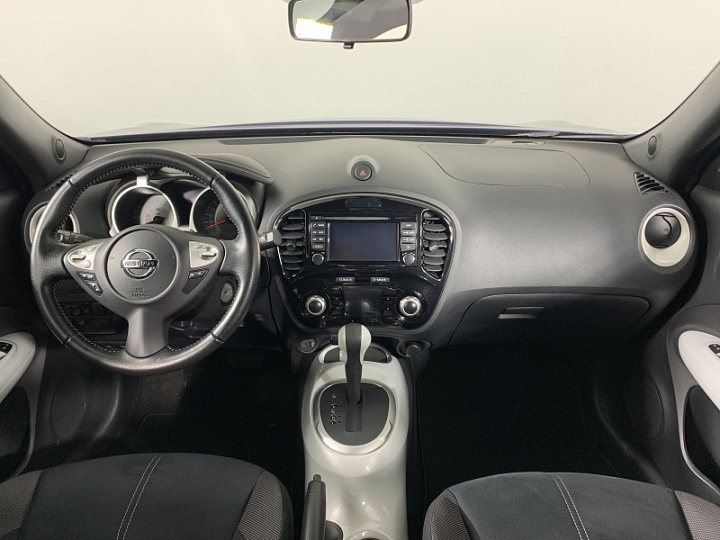 NISSAN Juke 1.6, 2017 года, Вариатор, СИНИЙ