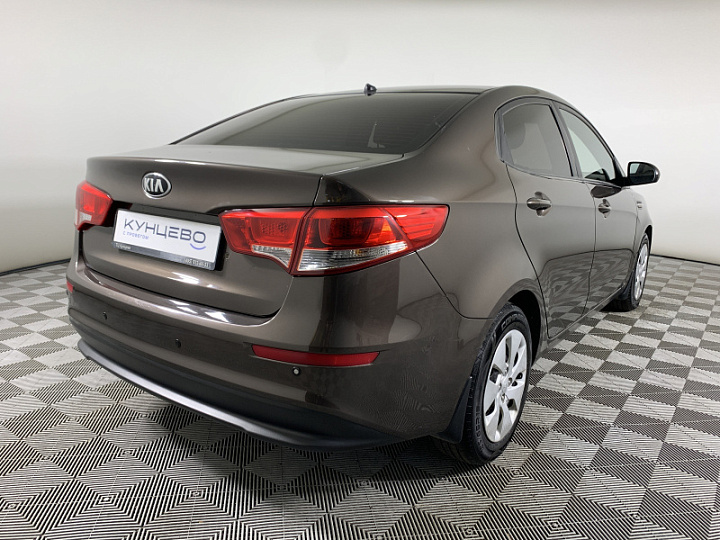 KIA Rio 1.6, 2016 года, Автоматическая, КОРИЧНЕВЫЙ
